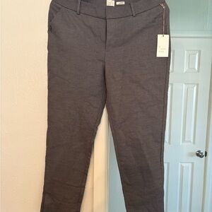 A New Day grey trouser stretchy work Pants